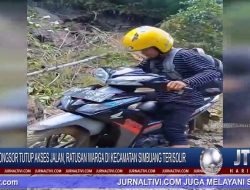 Berita Video : Longsor Tutup Akses Jalan, Warga Kecamatan Simbuang Terisolir
