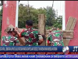 Berita Video : Pasca Viral, Jembatan Lapuk Dilalui Ratusan Warga dan Pelajar Disegel TNI