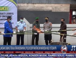 Berita Video : Kejaksaan Negeri Cabang Toraja Utara Musnahkan 2 Pucuk Senpi Rakitan dan Narkoba Hasil Putusan PN