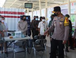 Antisipasi Arus Balik, Kapolda Sulteng Tinjau Pos Kemanan Bandara Palu