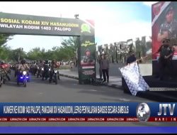 Berita Video : Kunker ke Kodim 1403 Palopo, Pangdam XIV Hasanuddin, Lepas Penyaluran Bansos Secara Simbolis