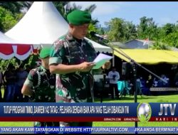 Berita Video : Tutup Program TMMD, Danrem 142 Tatag : Pelihara Dengan Baik Apa Yang Telah Dibangun TNI