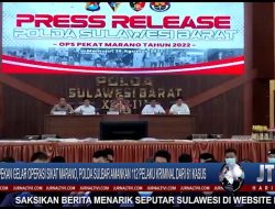 Berita Video : 2 Pekan Gelar Operasi Sikat Marano, Polda Sulbar Amankan 112 Pelaku Kriminal Dari 61 Kasus