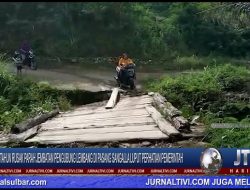 Berita Video : 10 Tahun Rusak Parah, Jembatan Pengubung Antar Lembang di Lingkungan Pasang Sangalla, Luput Perhatian Pemerintah