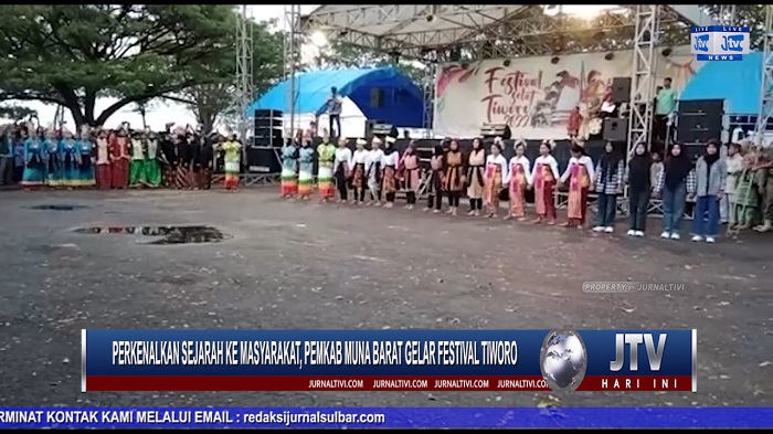 Berita Video : Perkenalkan Sejarah Ke Masyarakat, Pemkab Muna Barat Gelar Festival Tiworo