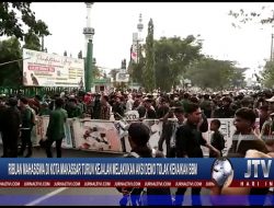 Berita Video : Ribuan Mahasiswa di Kota Makassar Turun Kejalan Melakukan Aksi Demo Tolak Kenaikan Harga BBM