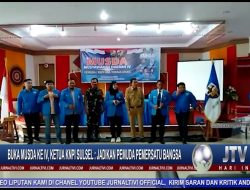 Berita Video : Buka Musda Ke IV, Ketua KNPI Sulsel : Jadikan Pemuda Pemersatu Bangsa