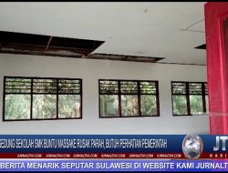 Berita Video : Gedung Sekolah SMK Buntu Massake Rusak Parah, Butuh Perhatian Pemerintah