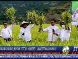 Berita Video : Kunjungi Sulbar, Mentan Dorong Hilirisasi Lahan Pertanian Mamuju
