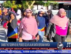Berita Video : Sambut HUT Gempa Ke-68, Pemdes Gelar Jalan Santai Bersama Warga
