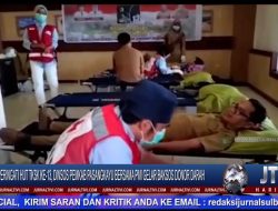 Berita Video : Peringati HUT TKSK Ke-13, Dinsos Pemkab Pasangkayu Bersama PMI Gelar Baksos Donor Darah
