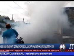 Berita Video : Kasus DBD Meningkat, Dinkes Pasangkayu Lakukan Penyemprotan Disejumlah Titik