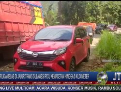Berita Video : Truk Amblas di Jalur Trans Sulawesi Picu Kemacetan Hingga 5 Kilo Meter