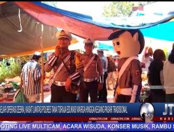 Berita Video : Gelar Operasi Zebra, Kasat Lantas Polres Tana Toraja, Edukasi Warga Hingga Kegang Pasar Tradisional