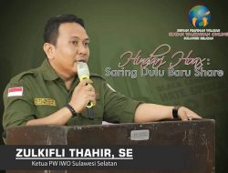 Kritiki Wartawan Saat Liputan Bencana, Ketua Iwo Sulsel : Bupati Mesti Paham, Media Adalah Corong Informasi