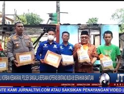 Berita Video : Peduli Korban Kebakaran, Polsek Sangalla Bersama Koperasi Bintang Muda 88 Serahkan Bantuan