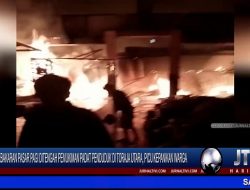 Berita Video : Kebakaran Pasar Pagi Ditengah Pemukiman Padat Penduduk di Toraja Utara, Picu Kepanikan Warga