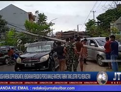 Berita Video : Diduga Karena Sopir Mengantuk, Kendaraan Pemudik di Tana Toraja Tabrak Tiang Listrik Picu Kemacetan