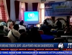Berita Video : PWI Enrekang Terbentuk, Bupati : Jadilah Pewarta Yang Baik dan Berintegritas