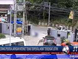 Berita Video : Seorang Pekerja Jaringan Internet di Tana Toraja Tewas Terpental Akibat Tersengat Listrik