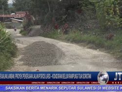 Berita Video : Proyek Pekerjaan Jalan Poros La’bo – Kondoran Belum Rampung, Tuai Sorotan
