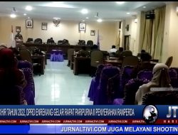 Berita Video : Akhir Tahun 2022, DPRD Enrekang Gelar Rapat Paripurna II Penyerahan Ranperda