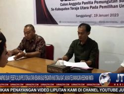 Berita Video : Didampingi Suami, Peserta Calon PPS di Toraja Utara Kenakan Baju Pengantin Khas Toraja Saat Lakukan Tes Wawancara, Hebohkan Panitia