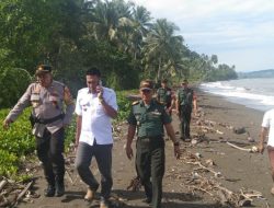 Marak Tambang Pasir Laut Liar di Bambalamotu, Kapolsek dan Danramil Ajak Pemerintah Tinjau Lokasi