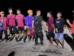 Terombang Ambing Dilaut Karena Perahu Bocor, Dua Nelayan di Pasangkayu Selamat Karena Aksi Heroik Anggota Babinsa