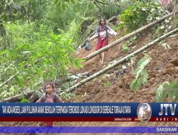 Berita Video : Tak Ada Akses Lain, Puluhan Anak Sekolah Terpaksa Terobos Lokasi Longsor di Sereale Toraja Utara
