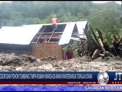 Berita Video : Longsor dan Pohon Tumbang Timpa Rumah Warga di Awan Rantekarua, Toraja Utara