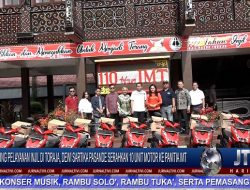 Berita Video : Dukung Pelayanan Injil di Toraja, Dewi Sartika Pasande Serahkan 10 Unit Motor ke Panitia IMT
