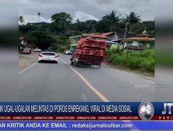 Berita Video : Truk Ugal-ugalan Melintas di Poros Enrekang, Viral di Media Sosial
