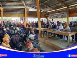 Dikawal Personel Polsek Limbong, Pertemuan BPN dan Warga Seko Terkait HGU PT. Seko Fajar Masih Menemui Jalan Buntu