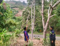 Atas Laporan Masyarakat, Personil Polsek Kalukku Polresta Mamuju Datangi TKP Pengrusakan