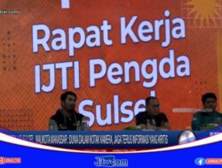 Berita Video : Buka Rakerda IJTI Sulsel, Walikota Makassar : Dunia Dalam Kotak Kamera, Jaga Terus Informasi Yang Kritis