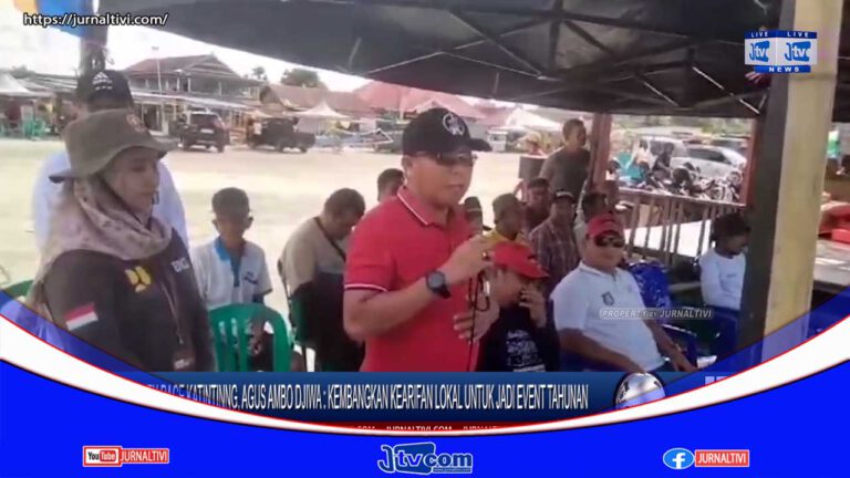 Berita Video : Ramaikan Open Race Katinting, Agus Ambo Djiwa : Kembangkan Kearifan Lokal Untuk Jadi Event Tahunan