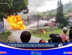 Berita Video : Mobil Pengangkut Jerigen Berisi BBM Terbakar Hebat di Kamali’, 1 Orang Luka Terkena Api Picu Kepanikan Warga