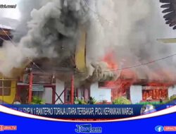 Berita Video : Gedung Sekolah SMP N 1 Rantepao Toraja Utara Terbakar, Picu Kepanikan Warga