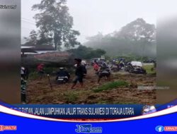 Berita Video : Longsor Tutup Badan Jalan Lumpuhkan Jalur Trans Sulawesi di Toraja Utara