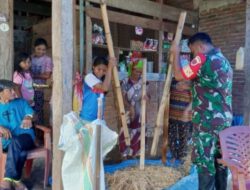 Dandim Apresiasi, Babinsa Koramil 1418-05 Kalumpang Laksanakan Komsos Dengan Petani Lokal