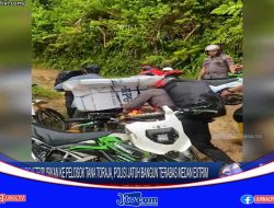 Berita Video : Polisi Angkut Logistik Pemilu Ke Pelosok Tana Toraja, Jatuh Bangun Akibat Jalan Licin