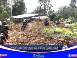 Berita Video : Jalan Trans Sulawesi Poros Sereale-Rindingallo di Toraja Utara 2 Hari Tertutup Longsor, Warga Minta Pemkab Segera Turun Tangan.