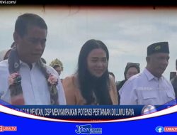 Berita Video : Sambut Kedatangan Mentan, DSP Menyampaikan Potensi Pertanian di Luwu Raya