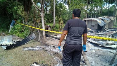 Cekcok Dengan Orang Tua Seorang Anak Tega Bakar Rumah Ibu Kandungnya