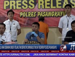Berita Video : Cabuli Anak Tirinya Yang Masih Dibawah Umur, Pelaku Langsung Diringkus Tim Sat Reskrim Polres Pasangkayu