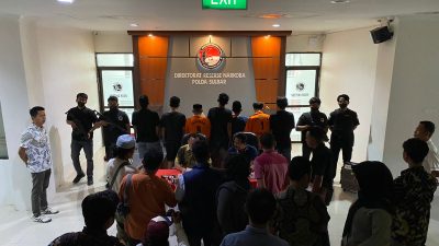 8 Orang Pengedar dan Kurir Narkoba Ditangkap Polisi Dalam Oprasi Antik Marano