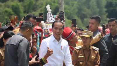 Polres Mamasa Amankan Rangakaian Kunjungan Kerja Presiden RI di Mamasa