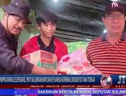 Berita Video : Dipimpin Darma Lelepadang, PMTI Salurkan Bantuan ke Warga Korban Longsor di Tana Toraja