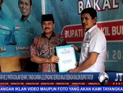 Berita Video : Daftar Ke 2 Partai Dalam Sehari, Tanda Darma Lelepadang Serius Maju Sebagai Balon Bupati Tator